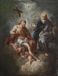 Trinidad (de una puerta de tabernáculo)